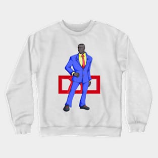 Sharp Dressed Man Crewneck Sweatshirt